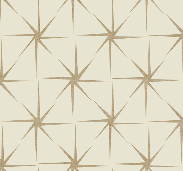 Evening Star Cream Wallpaper by York Wallcoverings Designer Grandmillennial Covers about 60.8 square feet 27-in by 27-ft long roll Prepasted 25.25 - Swanky Fabrics - Evening Star Cream Wallpaper by York Wallcoverings Designer Grandmillennial Covers about 60.8 square feet 27-in by 27-ft long roll Prepasted 25.25 - Swanky Fabrics -