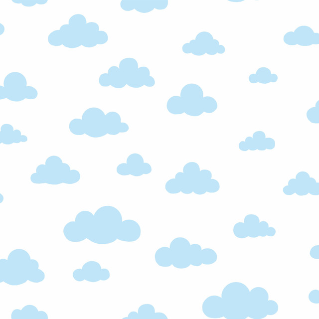 Disney Winnie the Pooh Cloud Blue Wallpaper by York Wallcoverings Designer Disney Kids Vol. 4 Covers about 56.4 square feet 20.5-in by 33-ft long roll Unpasted 20.5 - Swanky Fabrics - Disney Winnie the Pooh Cloud Blue Wallpaper by York Wallcoverings Designer Disney Kids Vol. 4 Covers about 56.4 square feet 20.5-in by 33-ft long roll Unpasted 20.5 - Swanky Fabrics -