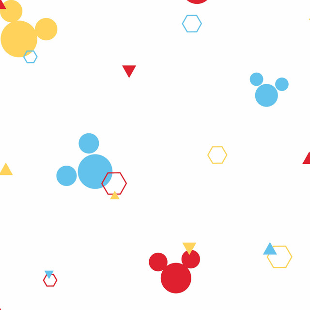 Disney Minnie Mouse Dots Blue & Yellow Wallpaper by York Wallcoverings Designer Disney Kids Vol. 4 Covers about 56.4 square feet 20.5-in by 33-ft long roll Unpasted 20.5 - Swanky Fabrics - Disney Minnie Mouse Dots Blue & Yellow Wallpaper by York Wallcoverings Designer Disney Kids Vol. 4 Covers about 56.4 square feet 20.5-in by 33-ft long roll Unpasted 20.5 - Swanky Fabrics -