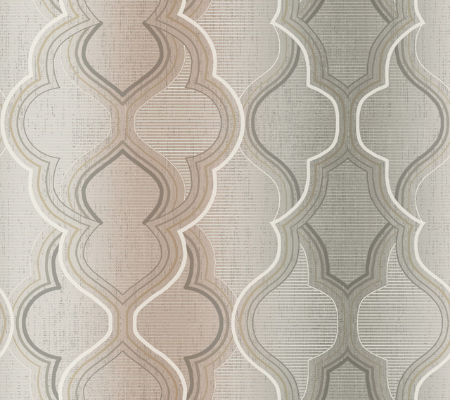 Modern Ombre Damask Brown Wallpaper by York Wallcoverings Designer Damask Resource Library Covers about 60.8 square feet 27-in by 27-ft long roll Prepasted 24 - Swanky Fabrics - Modern Ombre Damask Brown Wallpaper by York Wallcoverings Designer Damask Resource Library Covers about 60.8 square feet 27-in by 27-ft long roll Prepasted 24 - Swanky Fabrics -