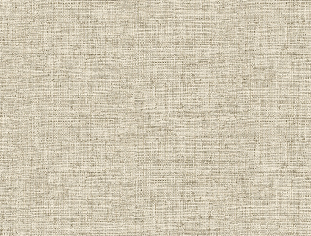 Papyrus Weave Beige Wallpaper by York Wallcoverings Designer Grasscloth Resource Library Covers about 60.8 square feet 27-in by 27-ft long roll Prepasted 20.5 - Swanky Fabrics -