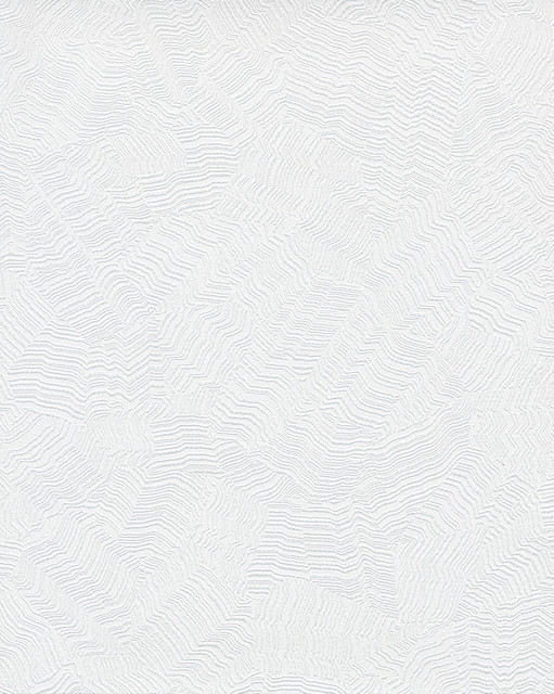 Aura White Wallpaper by Candice Olson Designer Candice Olson Terrain Covers about 60.8 square feet 27-in by 27-ft long roll Unpasted 0 - Swanky Fabrics -
