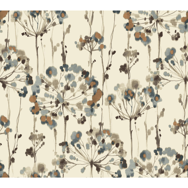 Flourish Teal Wallpaper by Candice Olson Designer Candice Olson Modern Artisan II Covers about 60.8 square feet 27-in by 27-ft long roll Unpasted 24 - Swanky Fabrics - Flourish Teal Wallpaper by Candice Olson Designer Candice Olson Modern Artisan II Covers about 60.8 square feet 27-in by 27-ft long roll Unpasted 24 - Swanky Fabrics -