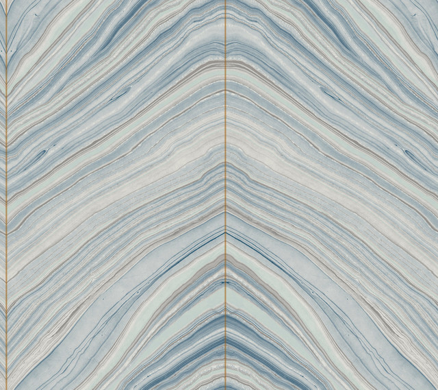 Onyx Strata Blue Wallpaper by Candice Olson Designer Candice Olson Modern Artisan II Covers about 60.8 square feet 27-in by 27-ft long roll Unpasted 24 - Swanky Fabrics - Onyx Strata Blue Wallpaper by Candice Olson Designer Candice Olson Modern Artisan II Covers about 60.8 square feet 27-in by 27-ft long roll Unpasted 24 - Swanky Fabrics -