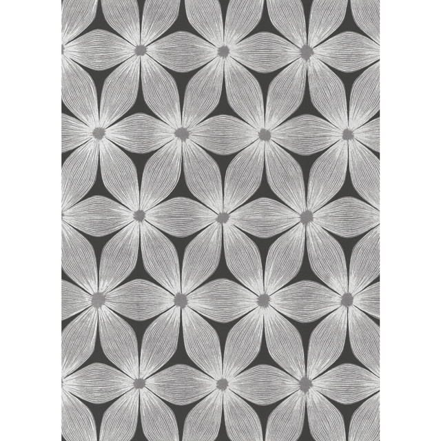 Everlasting Black & Silver Wallpaper by Candice Olson Designer Candice Olson Modern Artisan II Covers about 57.8 square feet 21-in by 33-ft long roll Unpasted 21 - Swanky Fabrics - Everlasting Black & Silver Wallpaper by Candice Olson Designer Candice Olson Modern Artisan II Covers about 57.8 square feet 21-in by 33-ft long roll Unpasted 21 - Swanky Fabrics -