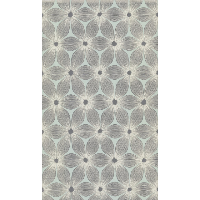 Everlasting Blue & Silver Wallpaper by Candice Olson Designer Candice Olson Modern Artisan II Covers about 57.8 square feet 21-in by 33-ft long roll Unpasted 21 - Swanky Fabrics - Everlasting Blue & Silver Wallpaper by Candice Olson Designer Candice Olson Modern Artisan II Covers about 57.8 square feet 21-in by 33-ft long roll Unpasted 21 - Swanky Fabrics -