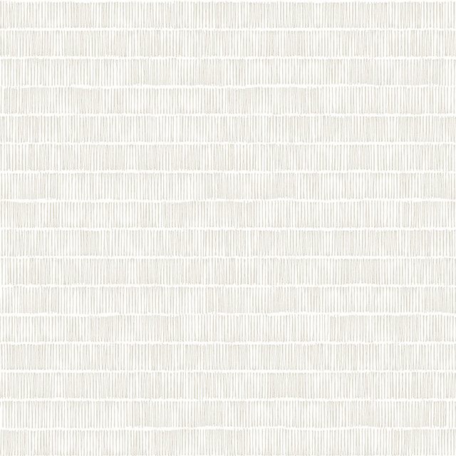 Horizontal Hash Marks White & Cream Wallpaper by Inspired by Color Designer Beige & Neutrals Covers about 56.4 square feet 20.5-in by 33-ft long roll Prepasted 20.5 - Swanky Fabrics - Horizontal Hash Marks White & Cream Wallpaper by Inspired by Color Designer Beige & Neutrals Covers about 56.4 square feet 20.5-in by 33-ft long roll Prepasted 20.5 - Swanky Fabrics -