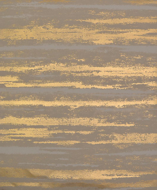 Atmosphere Khaki & Gold Wallpaper by Antonina Vella Designer Antonina Vella Modern Metals Covers about 56.9 square feet 20.8-in by 32.8-ft long roll Unpasted 25.2 - Swanky Fabrics - Atmosphere Khaki & Gold Wallpaper by Antonina Vella Designer Antonina Vella Modern Metals Covers about 56.9 square feet 20.8-in by 32.8-ft long roll Unpasted 25.2 - Swanky Fabrics -
