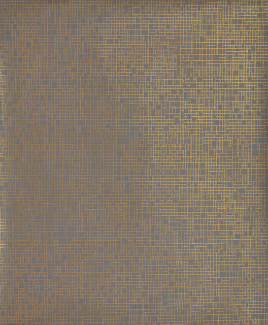 Interactive Taupe & Gold Wallpaper by Antonina Vella Designer Antonina Vella Modern Metals Covers about 56.9 square feet 20.8-in by 32.8-ft long roll Unpasted 25.2 - Swanky Fabrics - Interactive Taupe & Gold Wallpaper by Antonina Vella Designer Antonina Vella Modern Metals Covers about 56.9 square feet 20.8-in by 32.8-ft long roll Unpasted 25.2 - Swanky Fabrics -