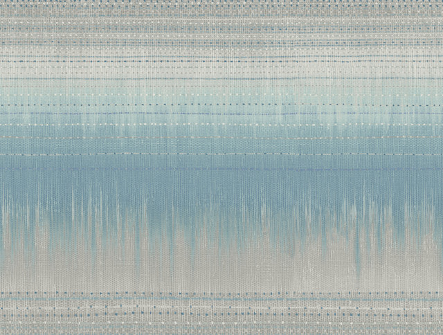 Desert Textile Blue Wallpaper by Antonina Vella Designer Antonina Vella Boho Luxe Covers about 60.8 square feet 27-in by 27-ft long roll Unpasted 20.5 - Swanky Fabrics - Desert Textile Blue Wallpaper by Antonina Vella Designer Antonina Vella Boho Luxe Covers about 60.8 square feet 27-in by 27-ft long roll Unpasted 20.5 - Swanky Fabrics -