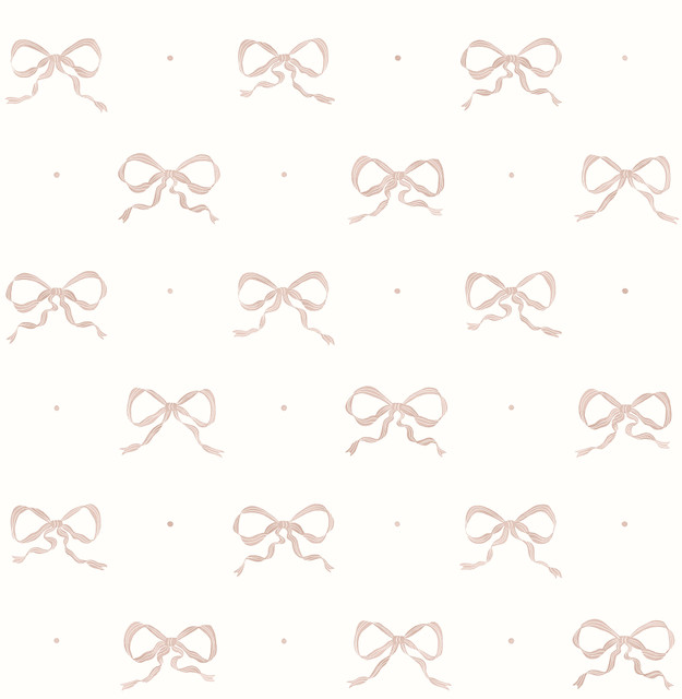 Emma Petal Large Bow Wallpaper by A-Street Prints Designer Erin Gates Covers about 56.4 square feet 20.5-in by 33-ft long roll Unpasted 21 - Swanky Fabrics - Emma Petal Large Bow Wallpaper by A-Street Prints Designer Erin Gates Covers about 56.4 square feet 20.5-in by 33-ft long roll Unpasted 21 - Swanky Fabrics -