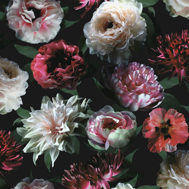 Contessa Ruby Flowers Wallpaper by ESTA Home Designer Design Department Covers about 57.5 square feet 20.9-in by 33-ft long roll Unpasted 20.9 - Swanky Fabrics - Contessa Ruby Flowers Wallpaper by ESTA Home Designer Design Department Covers about 57.5 square feet 20.9-in by 33-ft long roll Unpasted 20.9 - Swanky Fabrics -