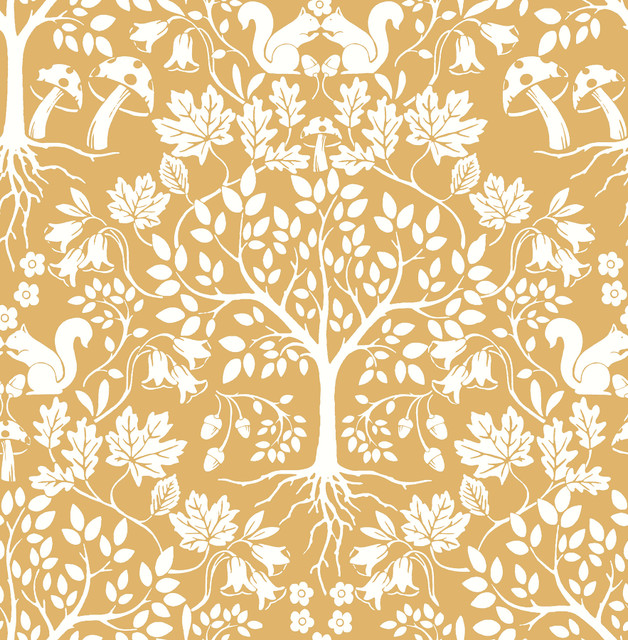 Leo Yellow Tree Wallpaper by A-Street Prints Designer A-Street Select Covers about 56.4 square feet 20.5-in by 33-ft long roll Unpasted 21.25 - Swanky Fabrics - Leo Yellow Tree Wallpaper by A-Street Prints Designer A-Street Select Covers about 56.4 square feet 20.5-in by 33-ft long roll Unpasted 21.25 - Swanky Fabrics -