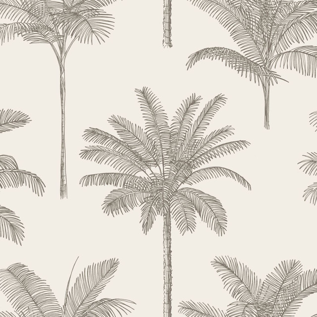 Taj Beige Palm Trees Wallpaper by ESTA Home Designer Design Department Covers about 57.5 square feet 20.9-in by 33-ft long roll Unpasted 20.9 - Swanky Fabrics - Taj Beige Palm Trees Wallpaper by ESTA Home Designer Design Department Covers about 57.5 square feet 20.9-in by 33-ft long roll Unpasted 20.9 - Swanky Fabrics -