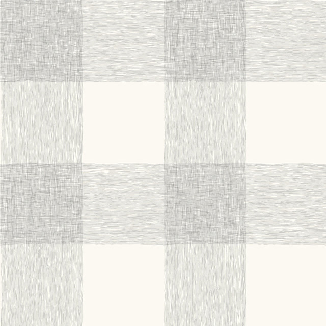 Magnolia Home Common Thread Black & White Peel & Stick Wallpaper by Magnolia Home Designer York Premium Peel + Stick Magnolia Covers about 34.2 square feet 20.5-in by 20-ft long roll Peel & Stick 20.5 - Swanky Fabrics -