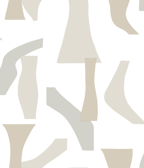 Modernist Neutral Peel & Stick Wallpaper by York Wallcoverings Designer York Premium Peel + Stick Covers about 34.2 square feet 20.5-in by 20-ft long roll Peel & Stick 24 - Swanky Fabrics - Modernist Neutral Peel & Stick Wallpaper by York Wallcoverings Designer York Premium Peel + Stick Covers about 34.2 square feet 20.5-in by 20-ft long roll Peel & Stick 24 - Swanky Fabrics -