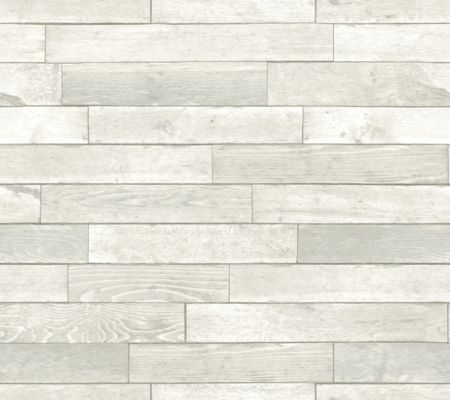 Warehouse Planks White Peel & Stick Wallpaper by York Wallcoverings Designer Grasscloth, Wood & Stone Covers about 45 square feet 27-in by 20-ft long roll Peel & Stick 24 - Swanky Fabrics - Warehouse Planks White Peel & Stick Wallpaper by York Wallcoverings Designer Grasscloth, Wood & Stone Covers about 45 square feet 27-in by 20-ft long roll Peel & Stick 24 - Swanky Fabrics -