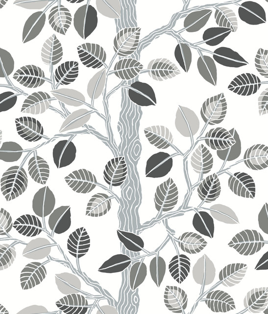 Forest Leaves Neutral Peel & Stick Wallpaper by York Wallcoverings Designer York Premium Peel + Stick Covers about 34.2 square feet 20.5-in by 20-ft long roll Peel & Stick 24 - Swanky Fabrics - Forest Leaves Neutral Peel & Stick Wallpaper by York Wallcoverings Designer York Premium Peel + Stick Covers about 34.2 square feet 20.5-in by 20-ft long roll Peel & Stick 24 - Swanky Fabrics -