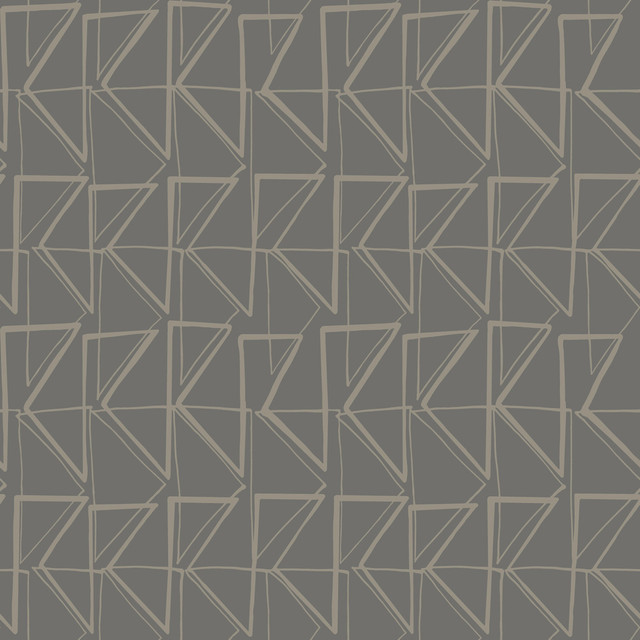 Love Triangles Grey Metallic Peel & Stick Wallpaper by York Wallcoverings Designer York Premium Peel + Stick Risky Business Vol. III Covers about 34.2 square feet 20.5-in by 20-ft long roll Peel & Stick 20.5 - Swanky Fabrics - Love Triangles Grey Metallic Peel & Stick Wallpaper by York Wallcoverings Designer York Premium Peel + Stick Risky Business Vol. III Covers about 34.2 square feet 20.5-in by 20-ft long roll Peel & Stick 20.5 - Swanky Fabrics -