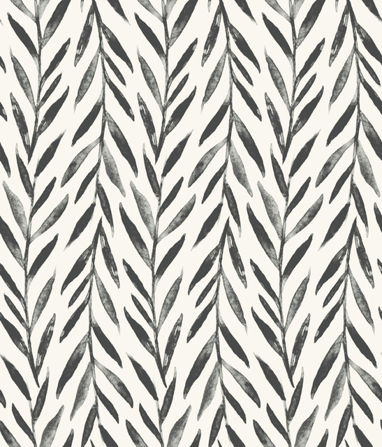 Magnolia Home Willow Black Peel & Stick Wallpaper by Magnolia Home Designer York Premium Peel + Stick Magnolia Covers about 34.2 square feet 20.5-in by 20-ft long roll Peel & Stick 24 - Swanky Fabrics - Magnolia Home Willow Black Peel & Stick Wallpaper by Magnolia Home Designer York Premium Peel + Stick Magnolia Covers about 34.2 square feet 20.5-in by 20-ft long roll Peel & Stick 24 - Swanky Fabrics -