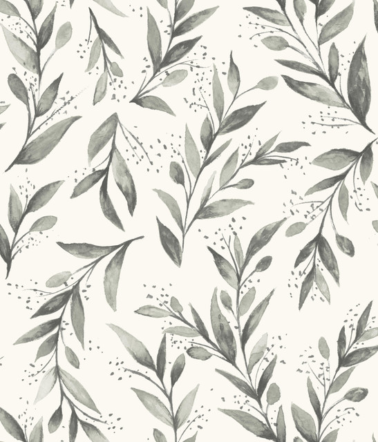 Magnolia Home Olive Branch Charcoal Peel & Stick Wallpaper by Magnolia Home Designer York Premium Peel + Stick Magnolia Covers about 34.2 square feet 20.5-in by 20-ft long roll Peel & Stick 24 - Swanky Fabrics - Magnolia Home Olive Branch Charcoal Peel & Stick Wallpaper by Magnolia Home Designer York Premium Peel + Stick Magnolia Covers about 34.2 square feet 20.5-in by 20-ft long roll Peel & Stick 24 - Swanky Fabrics -