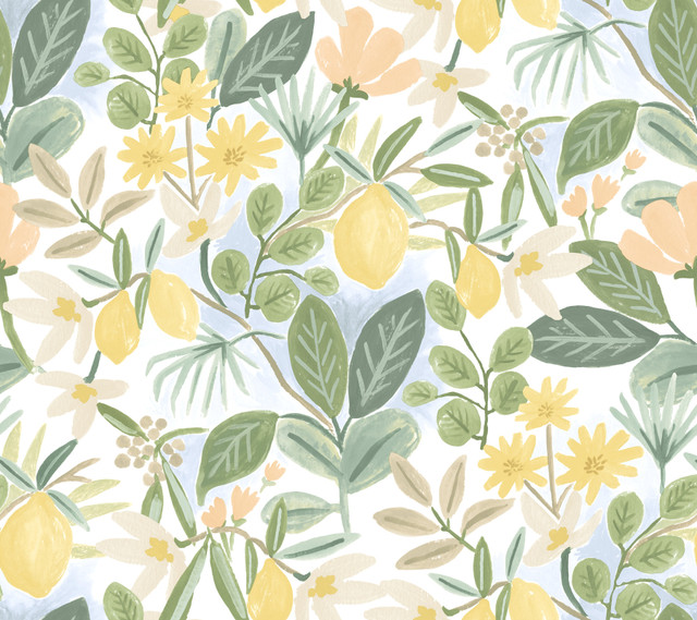 Amalfi Pink & Green Peel & Stick Wallpaper by Rifle Paper Co. Designer Rifle Paper Co. Premium Peel & Stick Covers about 45 square feet 27-in by 20-ft long roll Peel & Stick 24 - Swanky Fabrics - Amalfi Pink & Green Peel & Stick Wallpaper by Rifle Paper Co. Designer Rifle Paper Co. Premium Peel & Stick Covers about 45 square feet 27-in by 20-ft long roll Peel & Stick 24 - Swanky Fabrics -