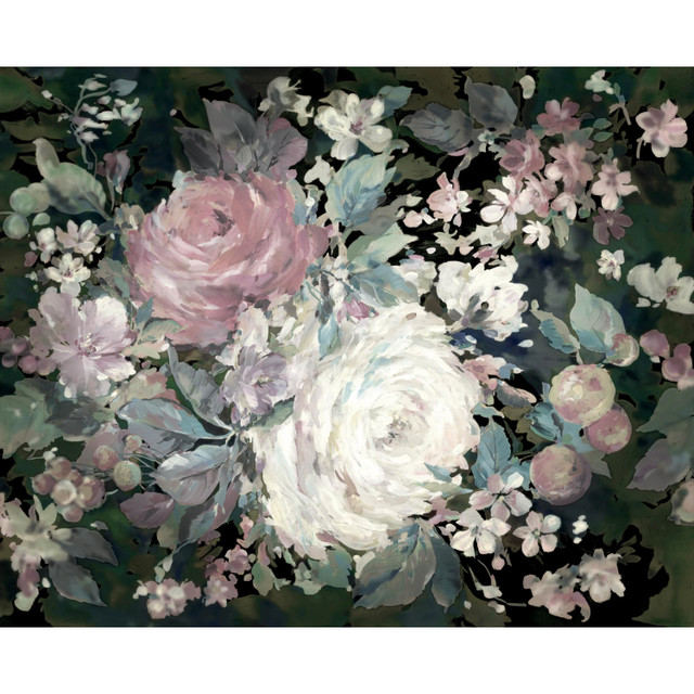 Impressionist Floral Pink Wall Mural by York Wallcoverings Designer Mural Resource Library Covers 6 panels - measures 12-ft 6-in wide by 10-ft 2-in tall when assembled 25.25-in by 10.2-ft long roll Unpasted 0 - Swanky Fabrics - Impressionist Floral Pink Wall Mural by York Wallcoverings Designer Mural Resource Library Covers 6 panels - measures 12-ft 6-in wide by 10-ft 2-in tall when assembled 25.25-in by 10.2-ft long roll Unpasted 0 - Swanky Fabrics -
