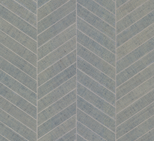 Atelier Herringbone Light Grey Wallpaper by Ronald Redding Designer Traveler Covers about 72 square feet 36-in by 24-ft long roll Unpasted 0 - Swanky Fabrics - Atelier Herringbone Light Grey Wallpaper by Ronald Redding Designer Traveler Covers about 72 square feet 36-in by 24-ft long roll Unpasted 0 - Swanky Fabrics -