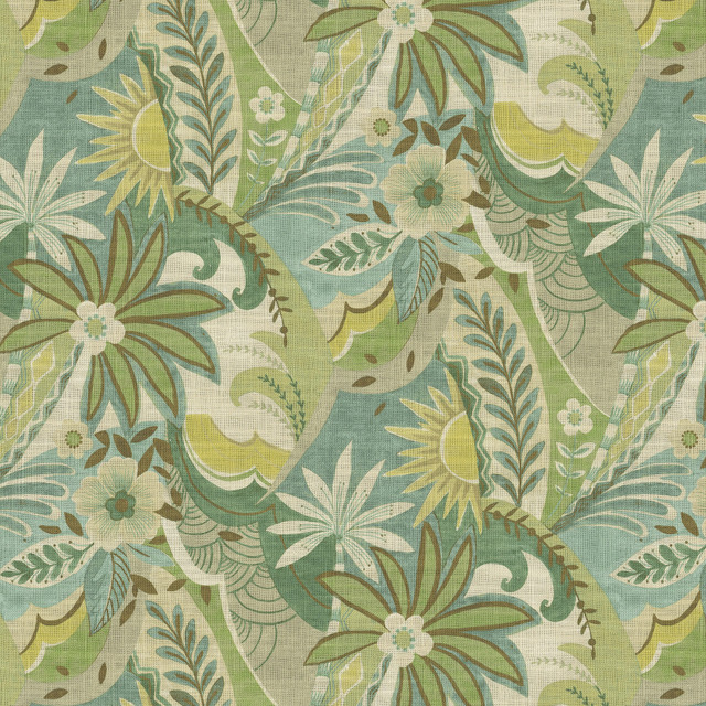 Mod Moment Peapod by PK Lifestyles Designer Fabric - 75% cotton, 25% linen Pakistan 15000 Horizontal: 13.5 and Vertical: 27 54 - Swanky Fabrics - Mod Moment Peapod by PK Lifestyles Designer Fabric - 75% cotton, 25% linen Pakistan 15000 Horizontal: 13.5 and Vertical: 27 54 - Swanky Fabrics -