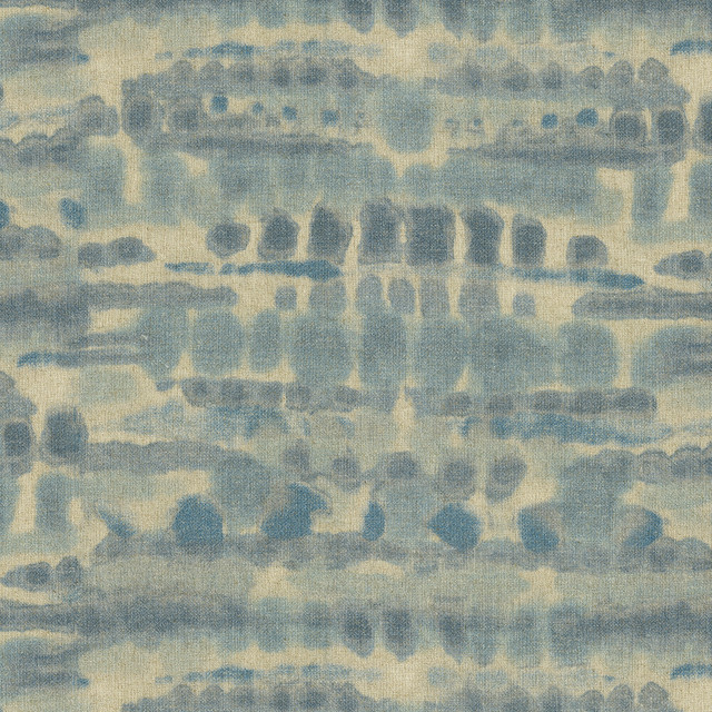 Under Currents Glacier by PK Lifestyles Designer Fabric - 80% polyester, 10% linen, needle punch backing China 51000 Horizontal: 27 and Vertical: 27 55 - Swanky Fabrics -