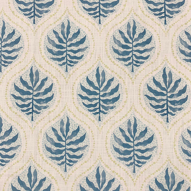 Kelpo Azure by Magnolia Designer Fabric - 100 COTTON INDIA 20000 Horizontal: 9 and Vertical: 13 54 - Swanky Fabrics - Kelpo Azure by Magnolia Designer Fabric - 100 COTTON INDIA 20000 Horizontal: 9 and Vertical: 13 54 - Swanky Fabrics -