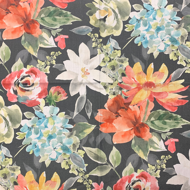Co - Devonshire Pewter by Magnolia Designer Fabric - 100 Ctn Horizontal: 27 and Vertical: 27 54 - Swanky Fabrics -