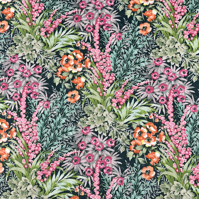 Nashin Blooms by Magnolia Designer Fabric - 100% Cotton India 30,000+ WYZ Horizontal: 27 and Vertical: 27 54 - Swanky Fabrics -
