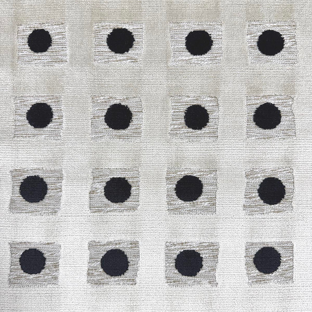 Remy Domino by Magnolia Designer Fabric - 63% Visc, 31% Poly 6% Cot India 30,000 MAR Horizontal: 3 and Vertical: 2.75 54 - Swanky Fabrics -