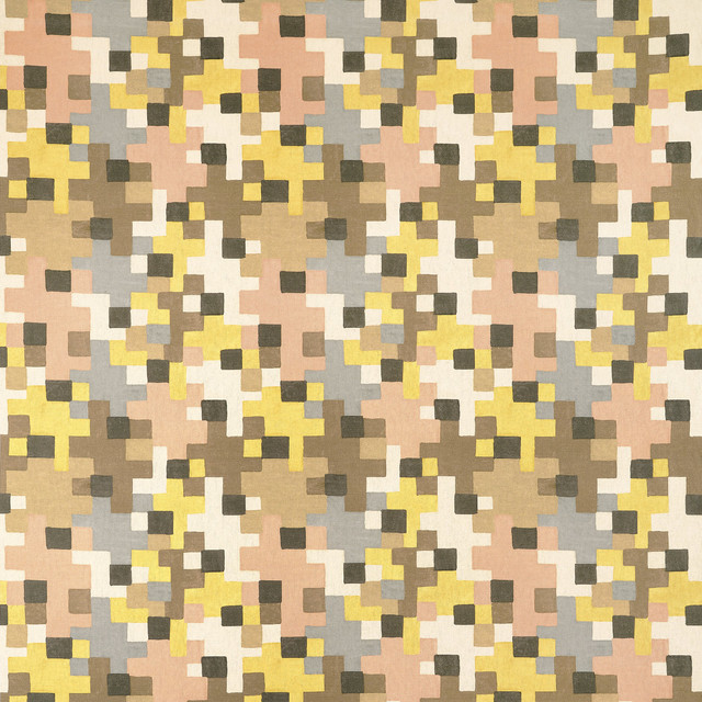 Pixel Apricot and Ginger F945043 by Thibaut Fabric Thibaut Fabric Pixel Apricot and Ginger F945043Fabric WANDERLUST FABRIC BOOK U.S.A </p><p>Repeat: H: 18.5 in (46.99 cm), V: 20.5 (52.07 cm) 54 in (137.16 cm) - Fabric Carolina - Pixel Apricot and Ginger F945043 by Thibaut Fabric Thibaut Fabric Pixel Apricot and Ginger F945043Fabric WANDERLUST FABRIC BOOK U.S.A </p><p>Repeat: H: 18.5 in (46.99 cm), V: 20.5 (52.07 cm) 54 in (137.16 cm) - Fabric Carolina -