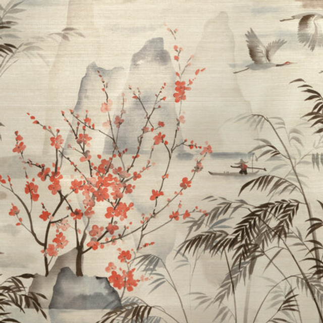 Kravet Design - Wallcovering - W4205.619.0 - Wallcovering - JUTE - 60%;PAPER - 40% - United States </p><p>Repeat: H: , V: 27.5 21 - My Fabric Connection -