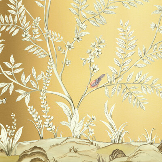 Kravet Design - Wallcovering - W4185.4.0 - Wallcovering - MYLAR - 60%;NON WOVEN - 40% - United States </p><p>Repeat: H: , V: 27.5 21 - My Fabric Connection -