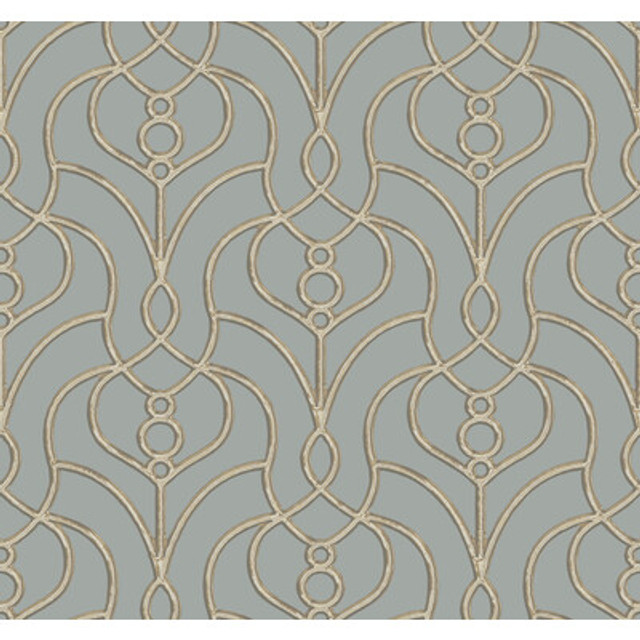 Kravet Design - Wallcovering - W4161.52.0 - Wallcovering - NON WOVEN - 100% - United States </p><p>Repeat: H: , V: 27.5 21 - My Fabric Connection -