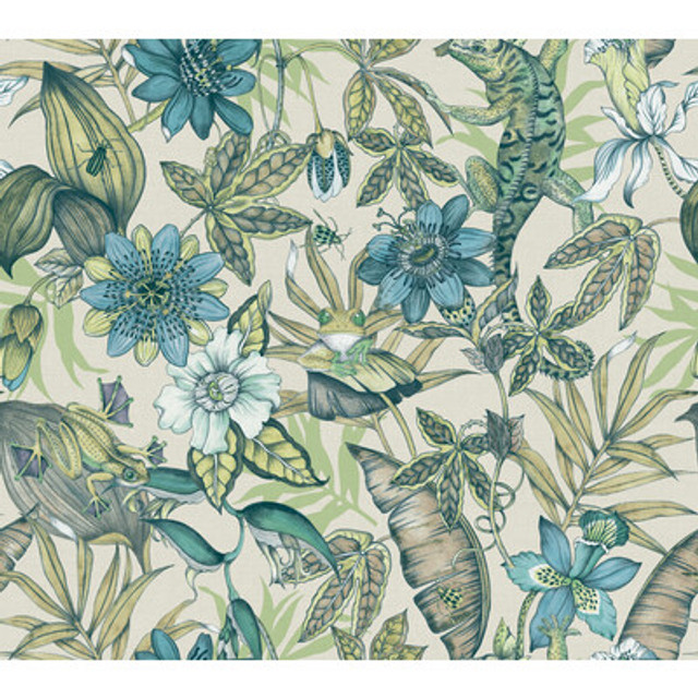 Kravet Design - Wallcovering - W4131.353.0 - Wallcovering - NON WOVEN - 100% - United States </p><p>Repeat: H: , V: 27.5 21 - My Fabric Connection -