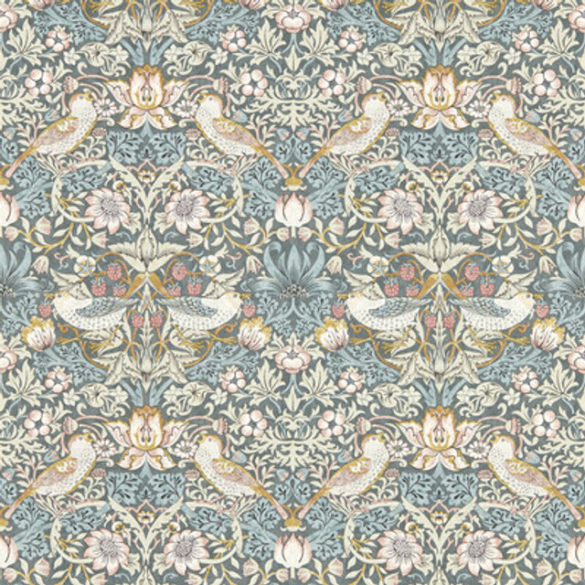 Clarke And Clarke - Wallcovering - W0171/05.CAC.0 - Wallcovering - NON WOVEN - 100% - United Kingdom </p><p>Repeat: H: , V: 27.5 21 - My Fabric Connection -