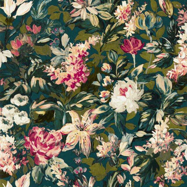 Clarke And Clarke - Wallcovering - W0158/04.CAC.0 - Wallcovering - NON WOVEN - 100% - United Kingdom </p><p>Repeat: H: , V: 27.5 21 - My Fabric Connection -