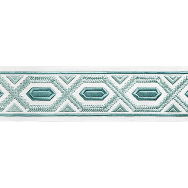 Brunschwig & Fils - Trim - T8022100.13.0 - Trim - COTTON - 50%;RAYON - 50% - India </p><p>Repeat: H: , V: 27.5 21 - My Fabric Connection -