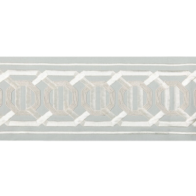 Kravet Couture - Trim - T30841.1311.0 - Trim - COTTON - 50%;RAYON - 50% - India </p><p>Repeat: H: , V: 27.5 21 - My Fabric Connection -