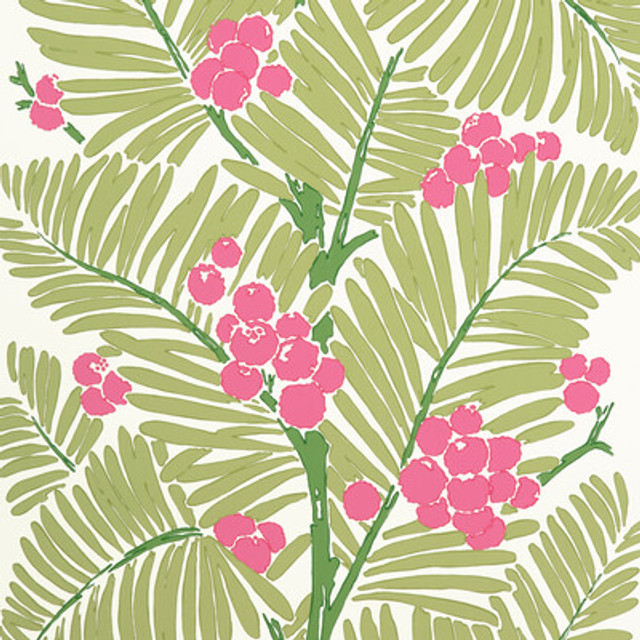 Brunschwig & Fils - Wallcovering - P8022108.73.0 - Wallcovering - PAPER - 95%;OTHER - 5% - United States </p><p>Repeat: H: , V: 27.5 21 - My Fabric Connection -