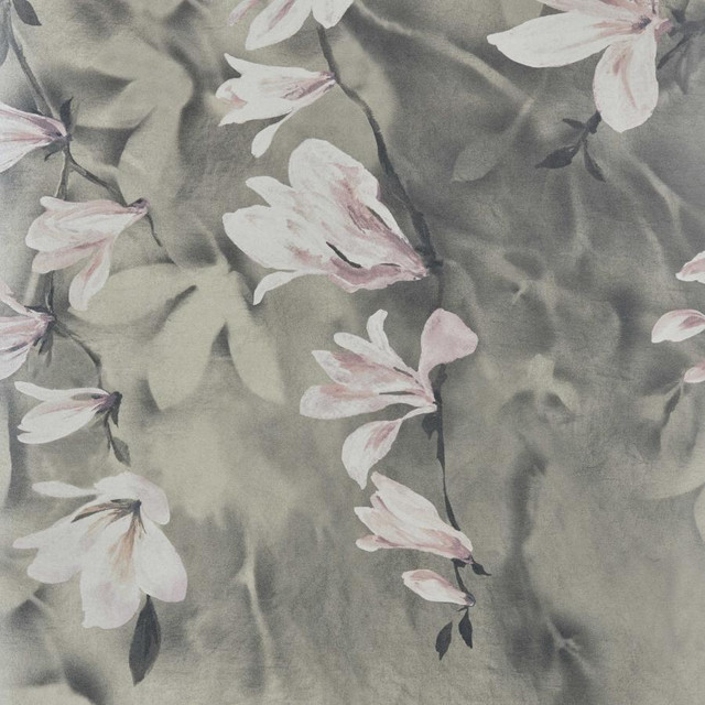 Trailing Magnolia (Wp) # 04 Burnished by 1838 Wallcoverings Designer Wallpaper PAVILION STRAIGHT PASTE THE WALL UNITED KINGDOM V-118"H-81.9" 20.5"X13.7YD - Swanky Fabrics - Trailing Magnolia (Wp) # 04 Burnished by 1838 Wallcoverings Designer Wallpaper PAVILION STRAIGHT PASTE THE WALL UNITED KINGDOM V-118"H-81.9" 20.5"X13.7YD - Swanky Fabrics -