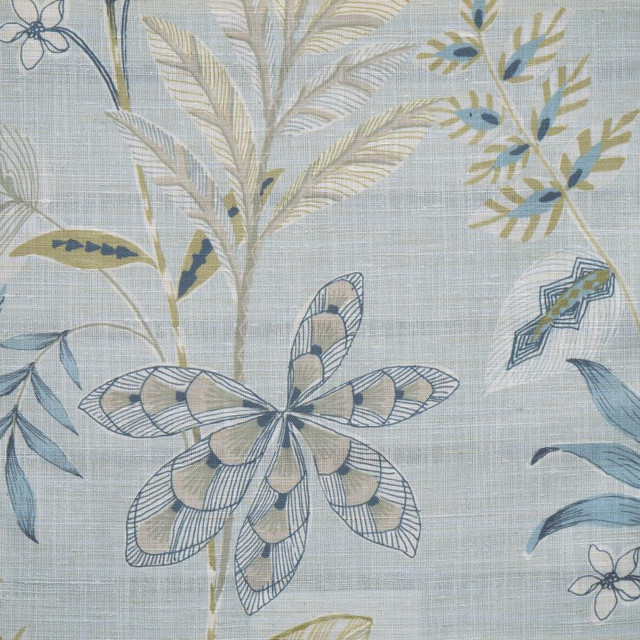 Favianna # 326 Idyll by Maxwell Designer Fabric COLOR THEORY-VOL.VIII ROSEMARY 100% POLYESTER INDIA V-27.5" H-27.5" 54" - Swanky Fabrics - Favianna # 326 Idyll by Maxwell Designer Fabric COLOR THEORY-VOL.VIII ROSEMARY 100% POLYESTER INDIA V-27.5" H-27.5" 54" - Swanky Fabrics -