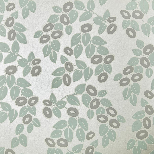 Rosetta (Wp) # 04 Neo Mint by 1838 Wallcoverings Designer Wallpaper Elodie STRAIGHT PASTE THE WALL UNITED KINGDOM V-25.5" 20.5"X11YD - Swanky Fabrics -
