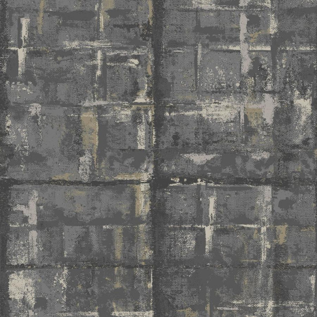 Patina (Wp) # 01 Jet by 1838 Wallcoverings Designer Wallpaper AURORA STRAIGHT PASTE THE WALL UNITED KINGDOM V-25.5" 20.5"X11YD - Swanky Fabrics - Patina (Wp) # 01 Jet by 1838 Wallcoverings Designer Wallpaper AURORA STRAIGHT PASTE THE WALL UNITED KINGDOM V-25.5" 20.5"X11YD - Swanky Fabrics -
