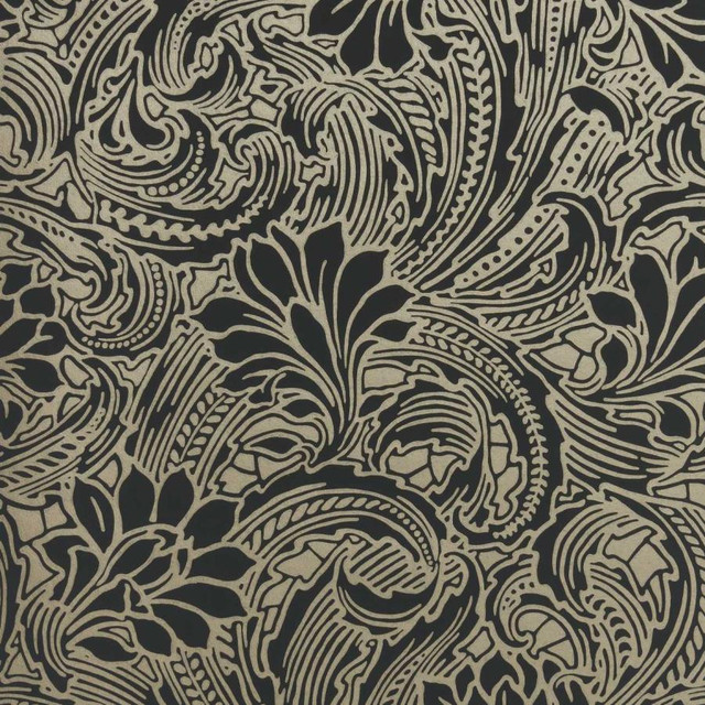 Eden (Wp) # 04 Midnight by 1838 Wallcoverings Designer Wallpaper V&A DECORATIVE PAPERS STRAIGHT PASTE THE WALL UNITED KINGDOM V-25" 20.5"X11YD - Swanky Fabrics - Eden (Wp) # 04 Midnight by 1838 Wallcoverings Designer Wallpaper V&A DECORATIVE PAPERS STRAIGHT PASTE THE WALL UNITED KINGDOM V-25" 20.5"X11YD - Swanky Fabrics -