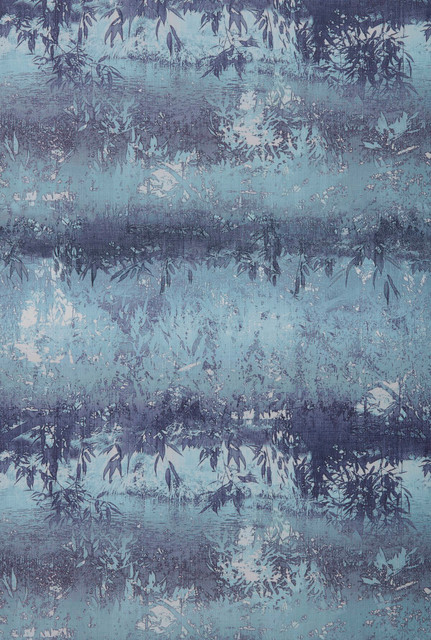 Serenity (Wp) # 02 Indigo by 1838 Wallcoverings Designer Wallpaper ESSENCE STRAIGHT PASTE THE WALL UNITED KINGDOM V-27.5" 27.5"X11YD - Swanky Fabrics - Serenity (Wp) # 02 Indigo by 1838 Wallcoverings Designer Wallpaper ESSENCE STRAIGHT PASTE THE WALL UNITED KINGDOM V-27.5" 27.5"X11YD - Swanky Fabrics -